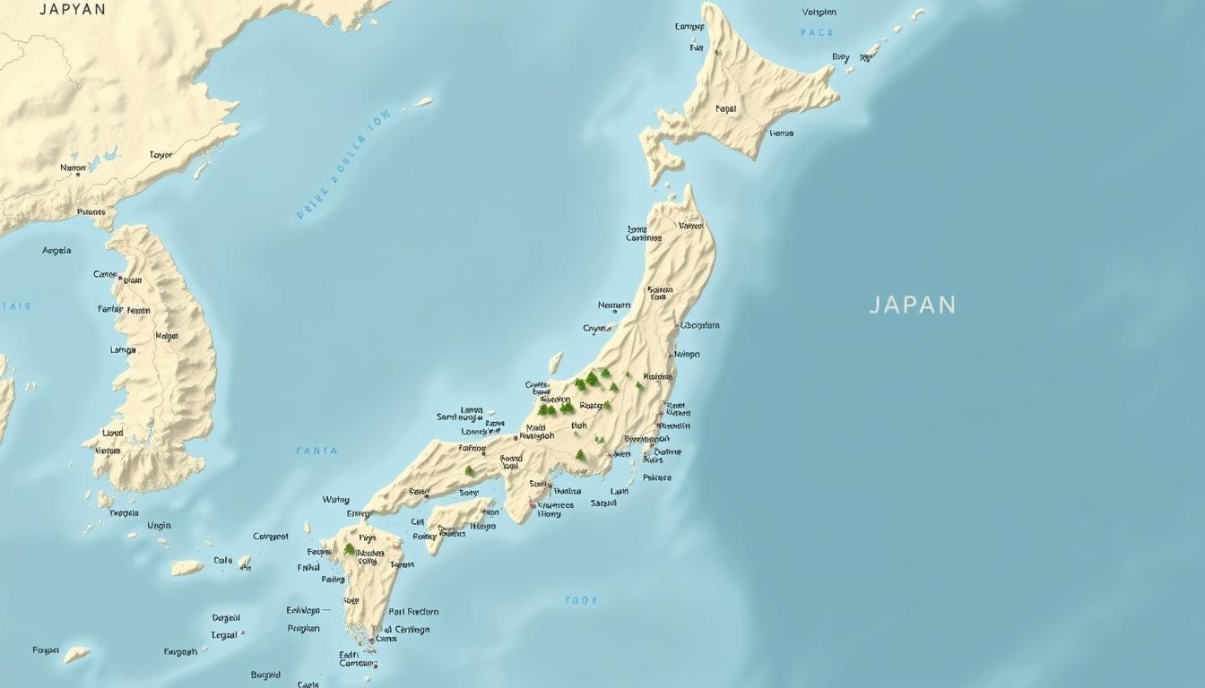 Japan Map