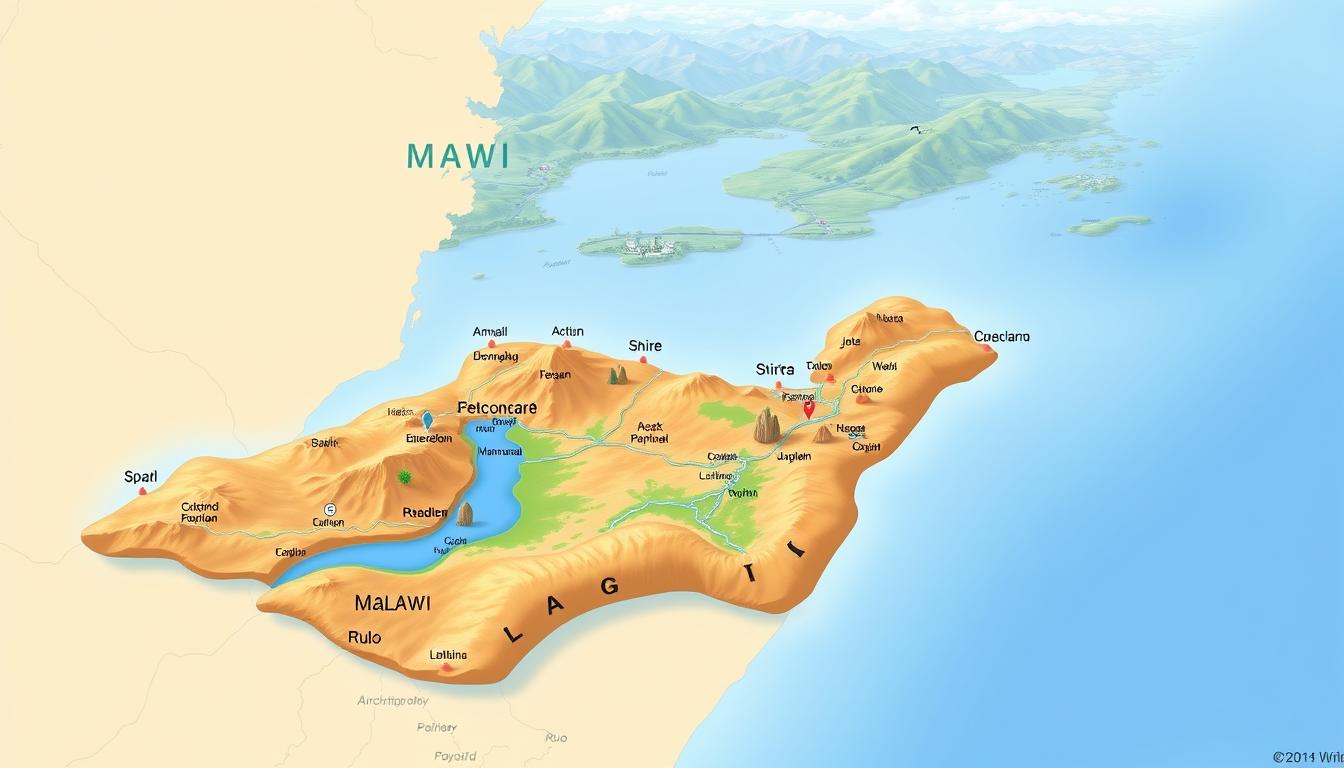 Malawi Map