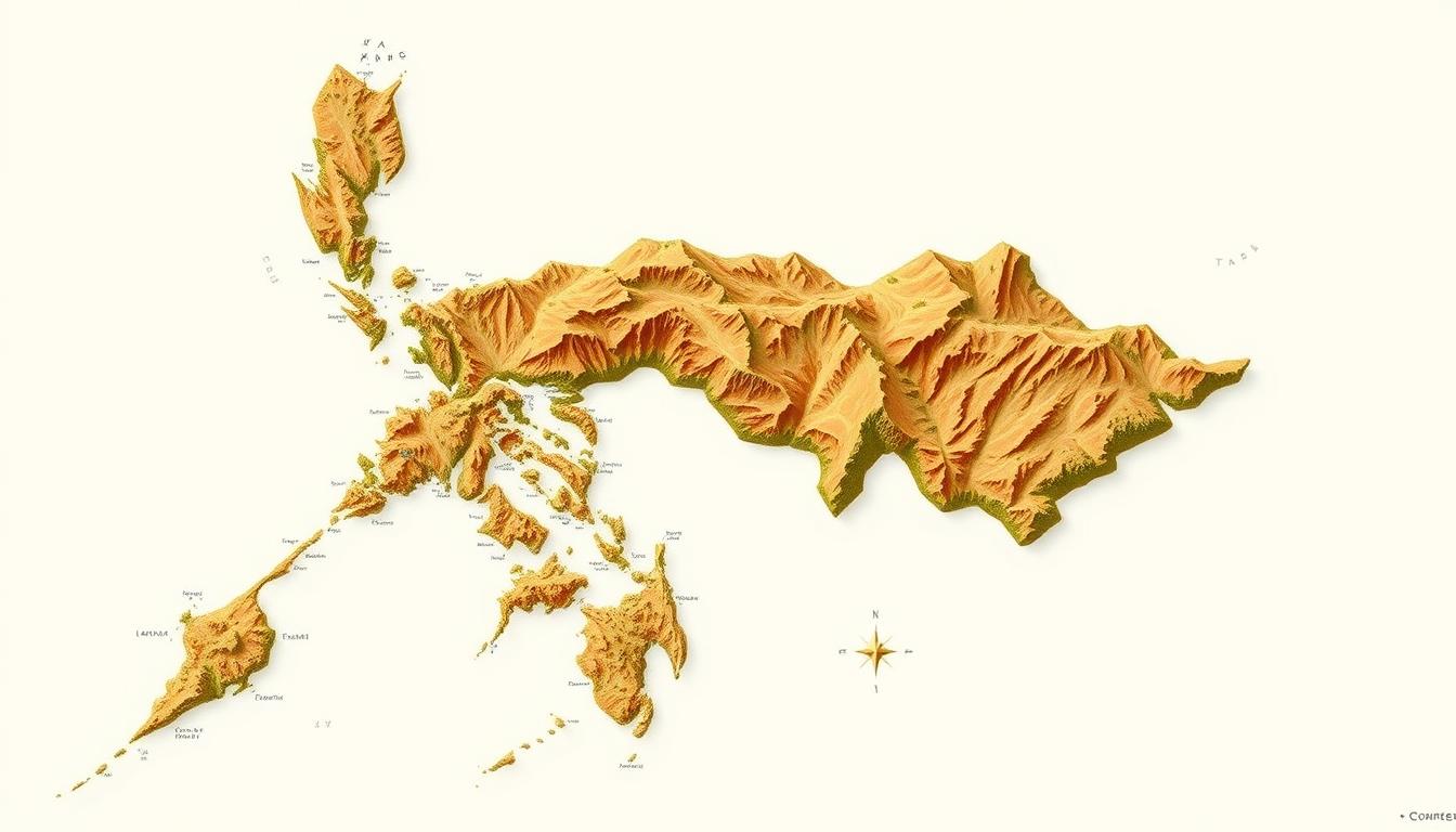 Map of the Philippines: Locations of the 17 [Regions/Provinces]