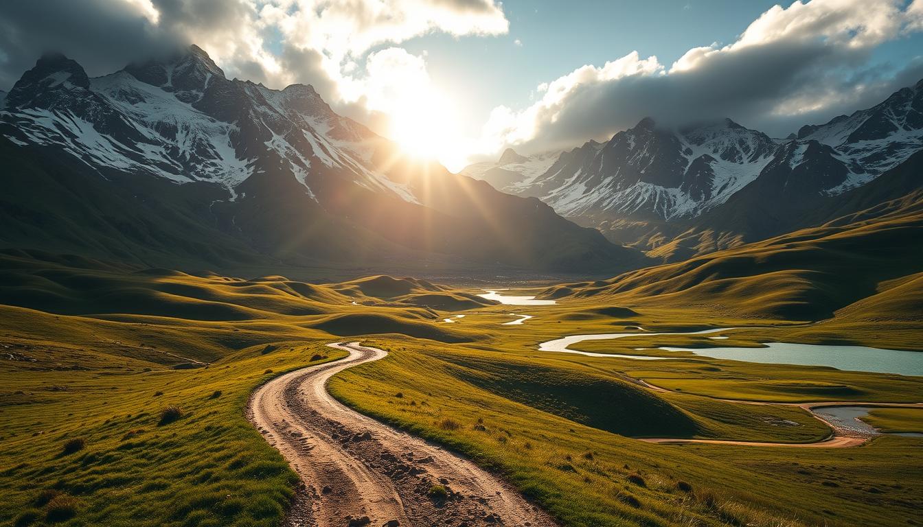 Detailed Map of the South Central Andean Region & Its Features
