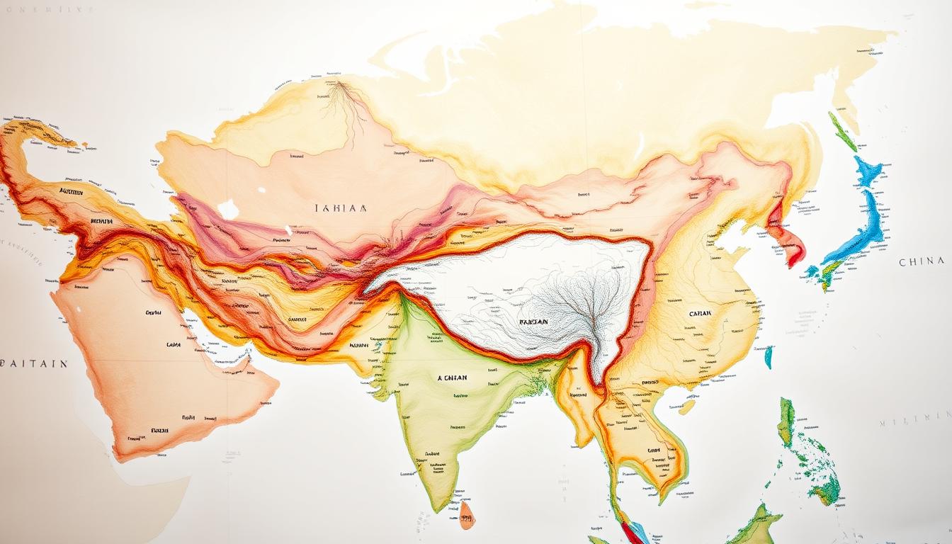 Asia Map (Pakistan/China)
