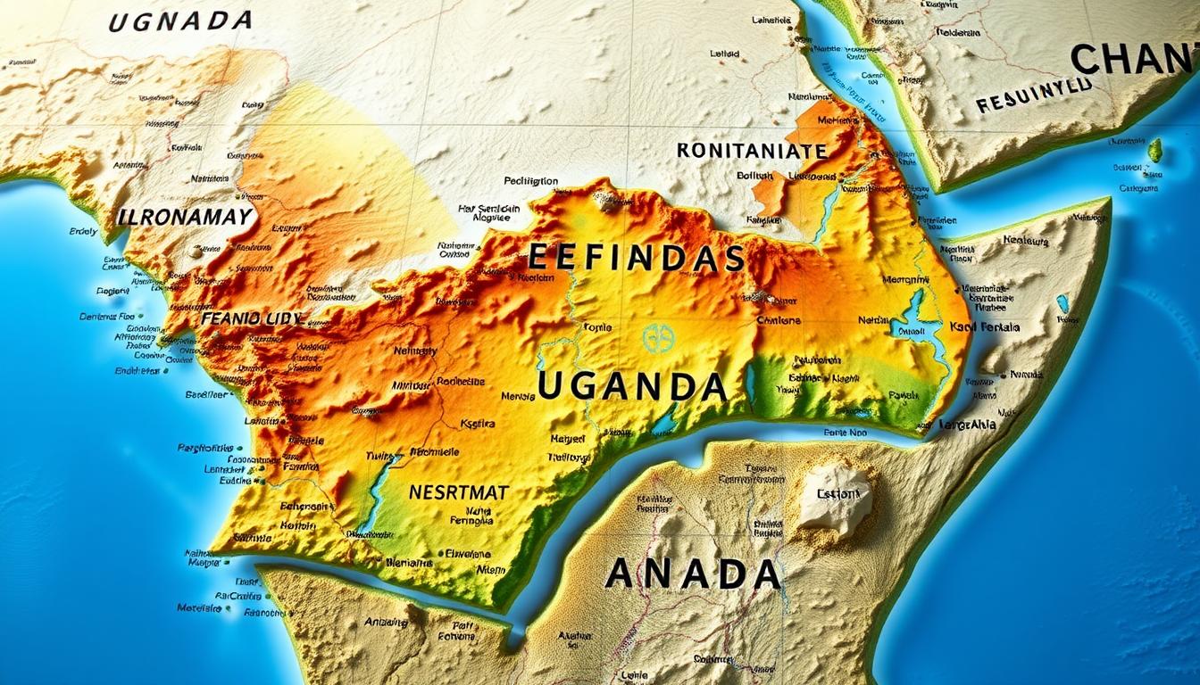 East Africa Map