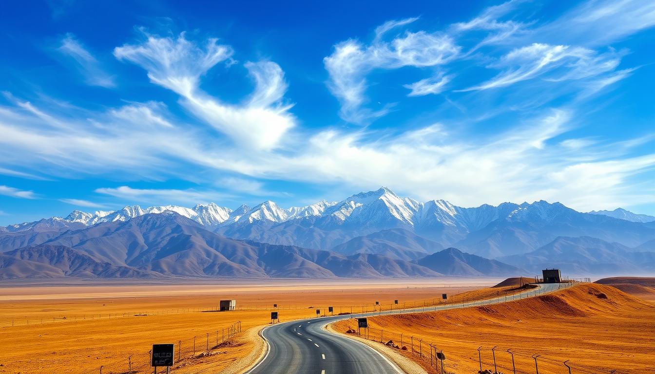 Map: Boundaries of Pakistan, India, and [Neighboring Country/Region]