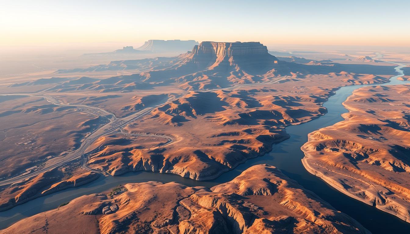 Map of Southwestern US: Tracing the Rio [Grande River/Specific Feature]