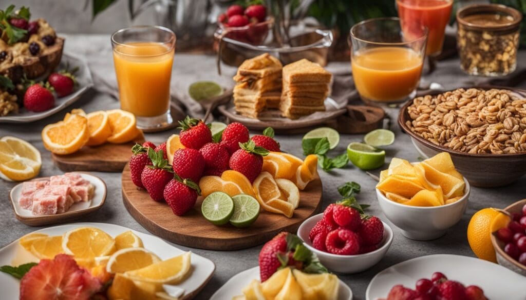 توفير الضيافة والوجبات الخفيفة