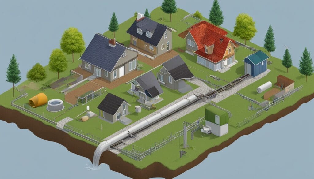 أنواع أنظمة الصرف الصحي أنواع أنظمة الصرف الصحي