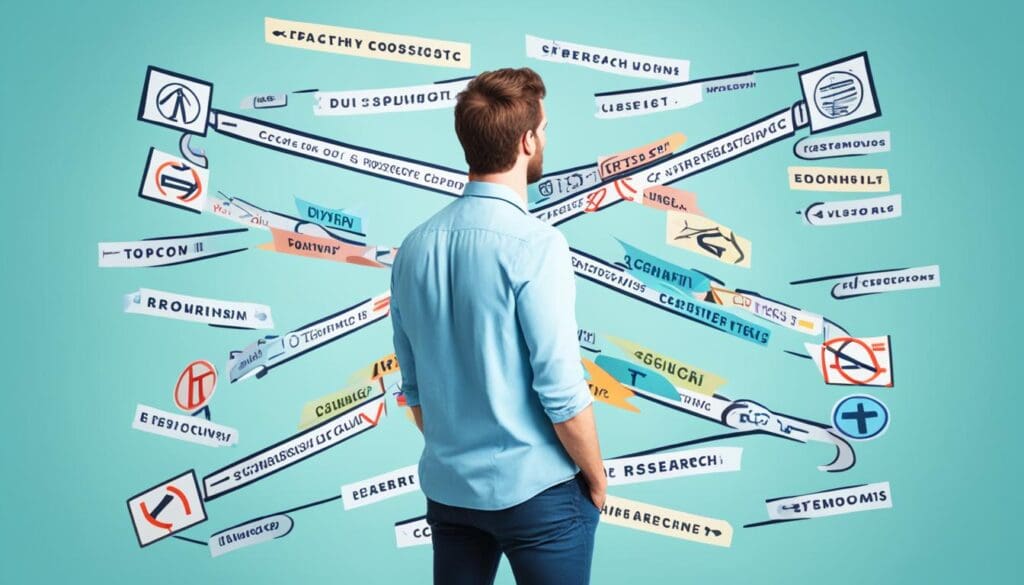 اختيار موضوع البحث