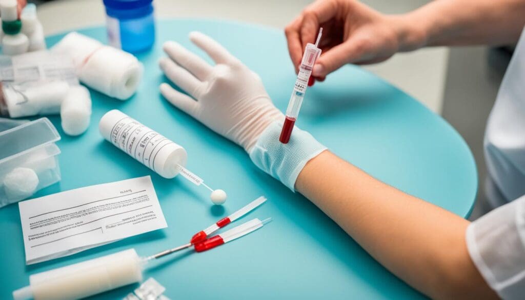 استخدامات أنابيب فحص الدم