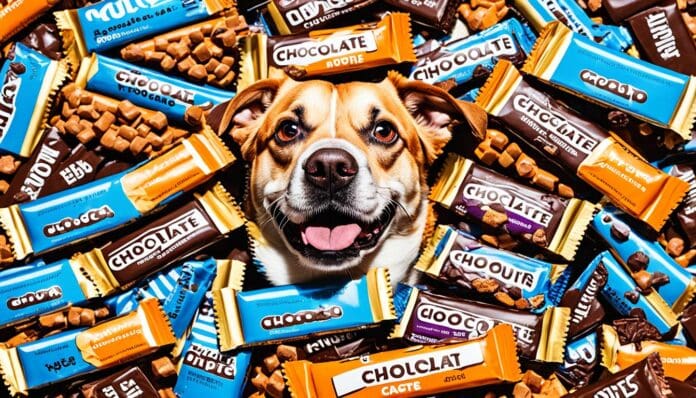الكلاب لا تأكل الشيكولاتة