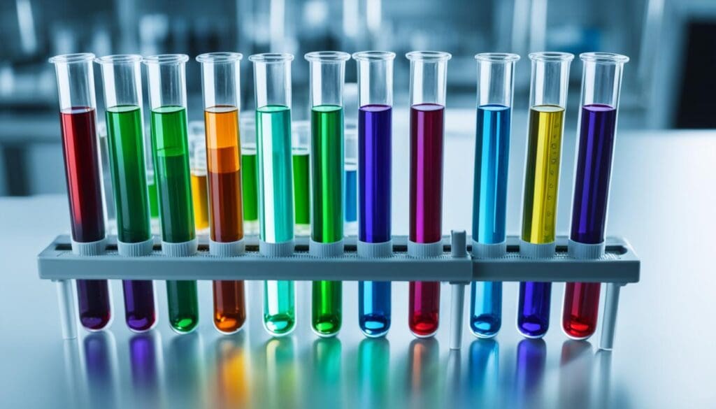 انابيب فحص الدم للاختبارات الكيميائية