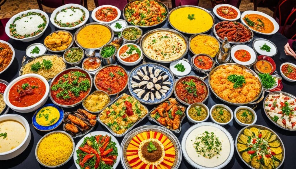 قائمة الأطباق