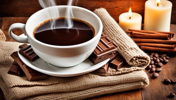 قهوة وشيكولاتة