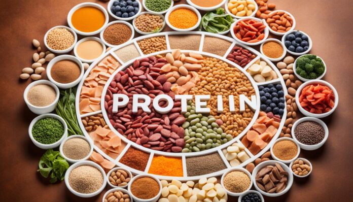 مصادر البروتين في الطعام