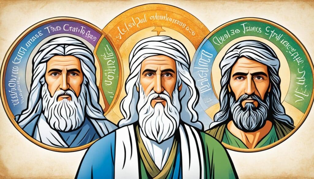 موسى وعيسى والنبي محمد