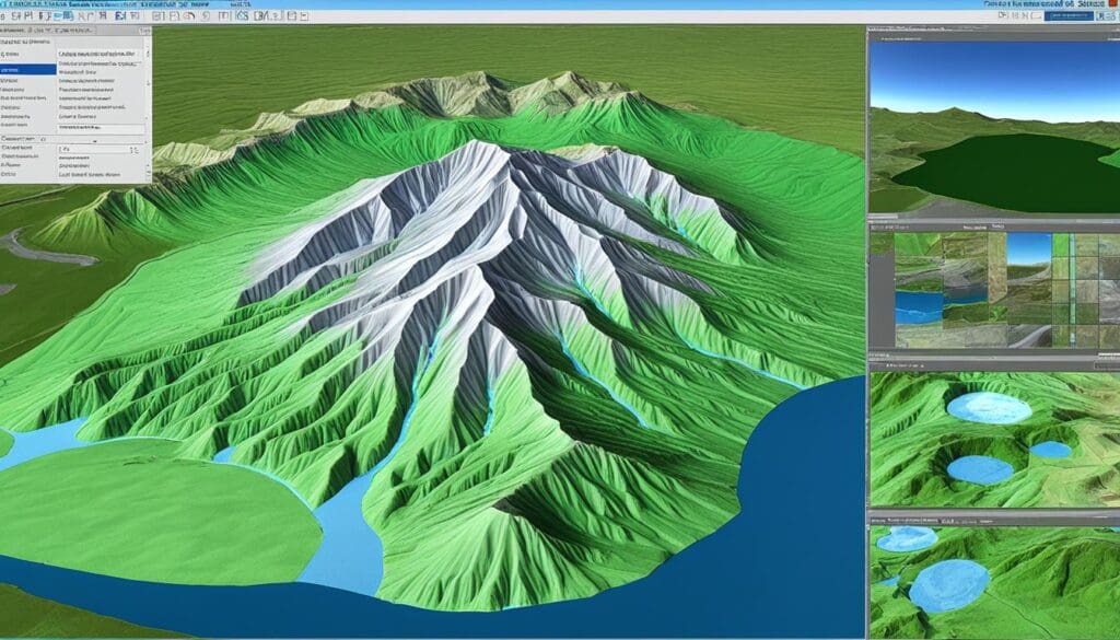 نمذجة سطح الأرض