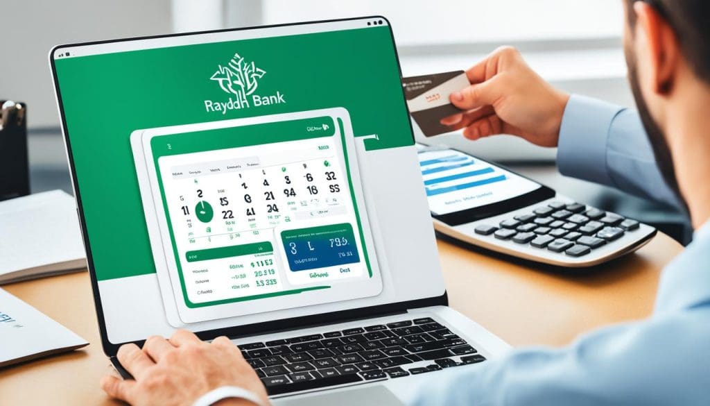 إدارة الحسابات في بنك الرياض