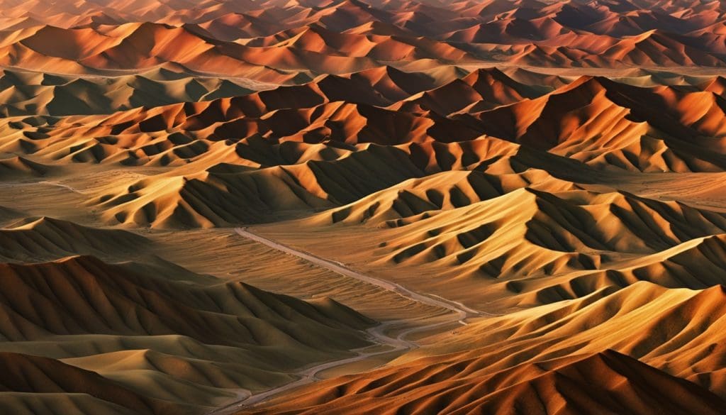 أقسام جبال السروات