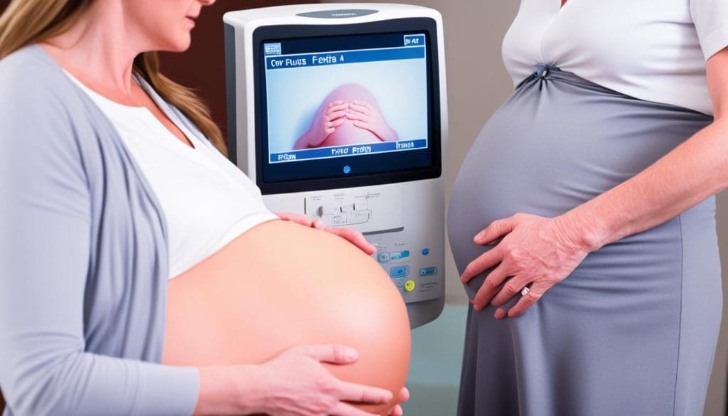 الأشعة التلفزيونية والجنين