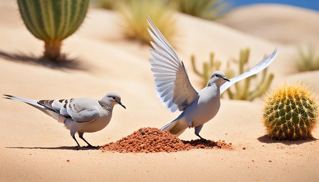 الحمامة والنملة