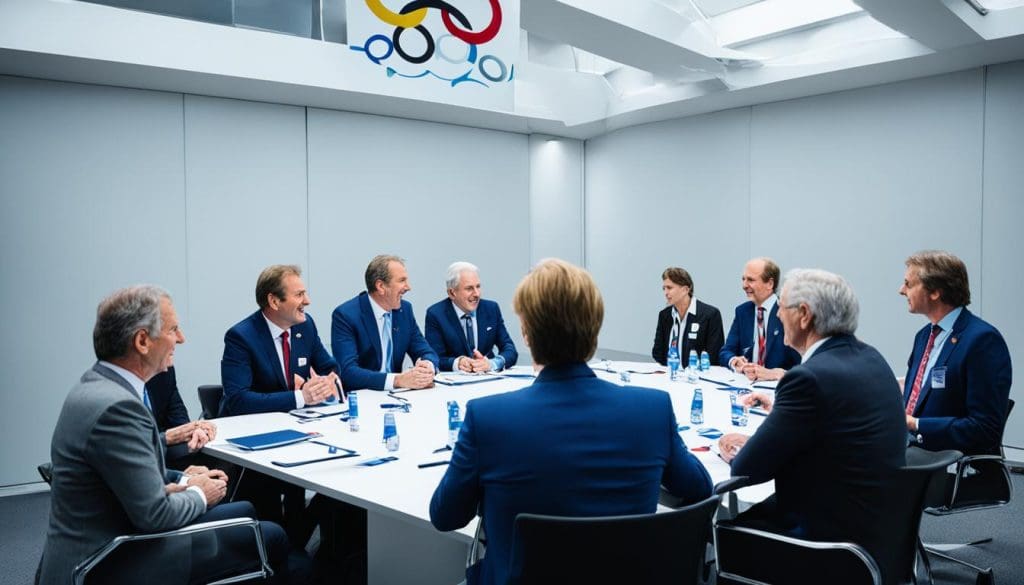 تأسيس اللجنة الأولمبية الدولية تأسيس اللجنة الأولمبية الدولية
