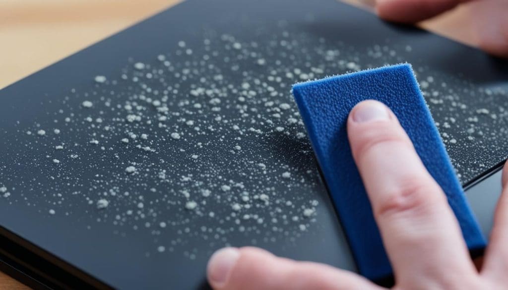 تنظيف لوحة اللمس تنظيف لوحة اللمس