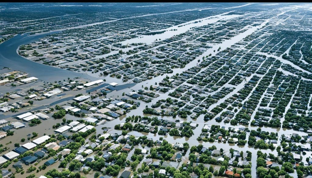 أنواع الفيضانات