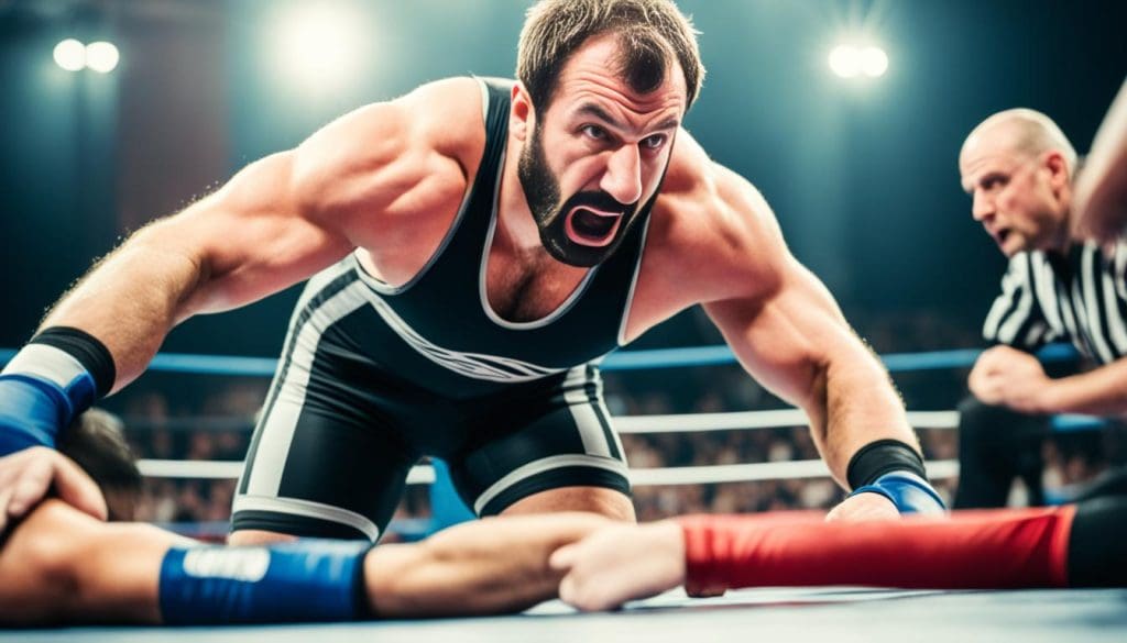 التحكيم في المصارعة