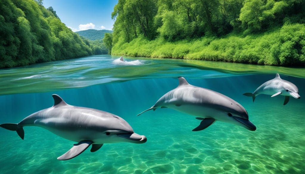 الدلافين النهرية