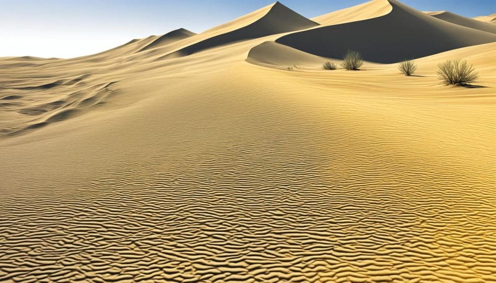 تأثير الرياح على التضاريس الصحراوية تأثير الرياح على التضاريس الصحراوية