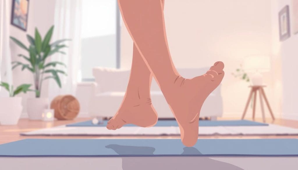 تحريك القدمين تحريك القدمين