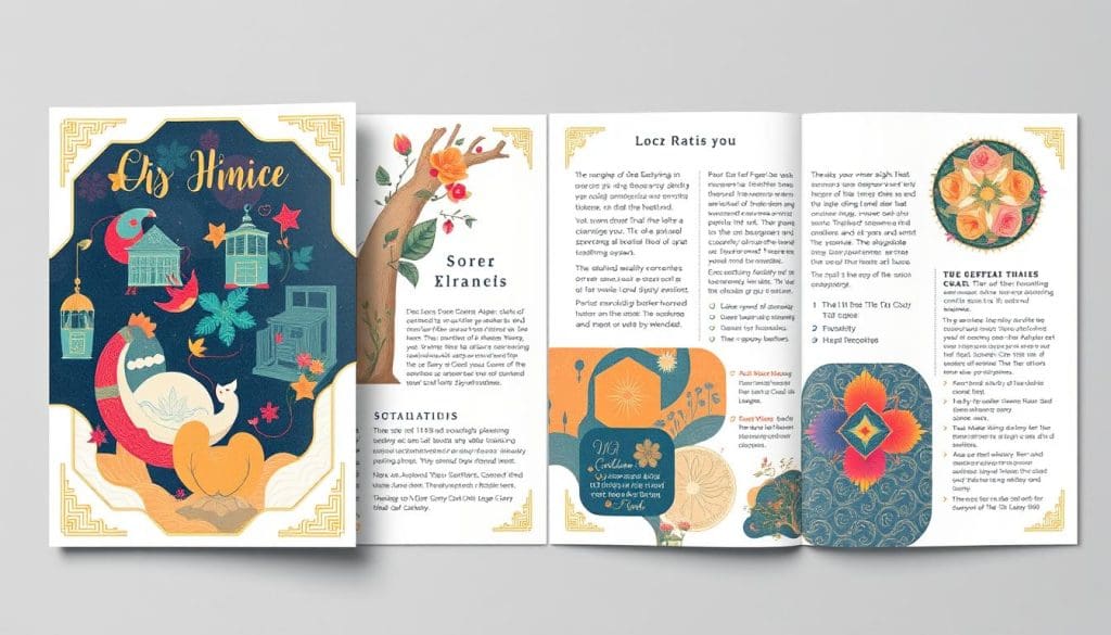 تصميم المطوية تصميم المطوية