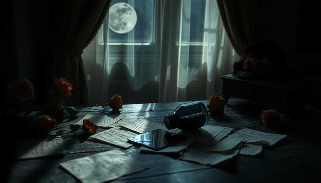 رسائل حب حزينة