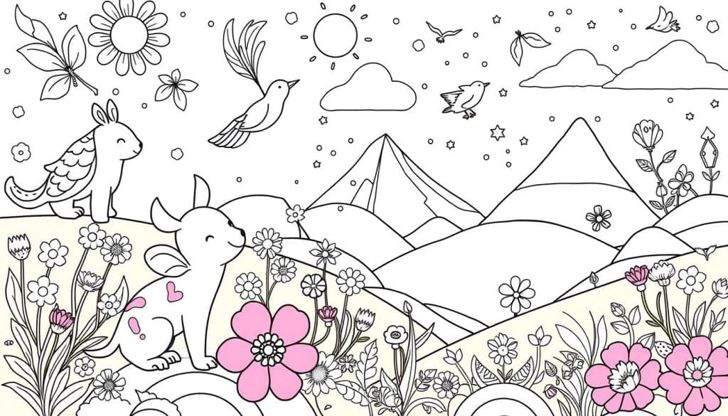 رسومات تلوين جذابة