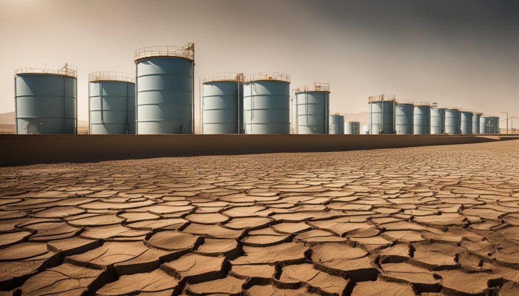 عوامل ندرة المياه في الإمارات