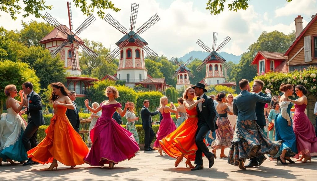 لوحة رقص في مولان دو لا غاليت