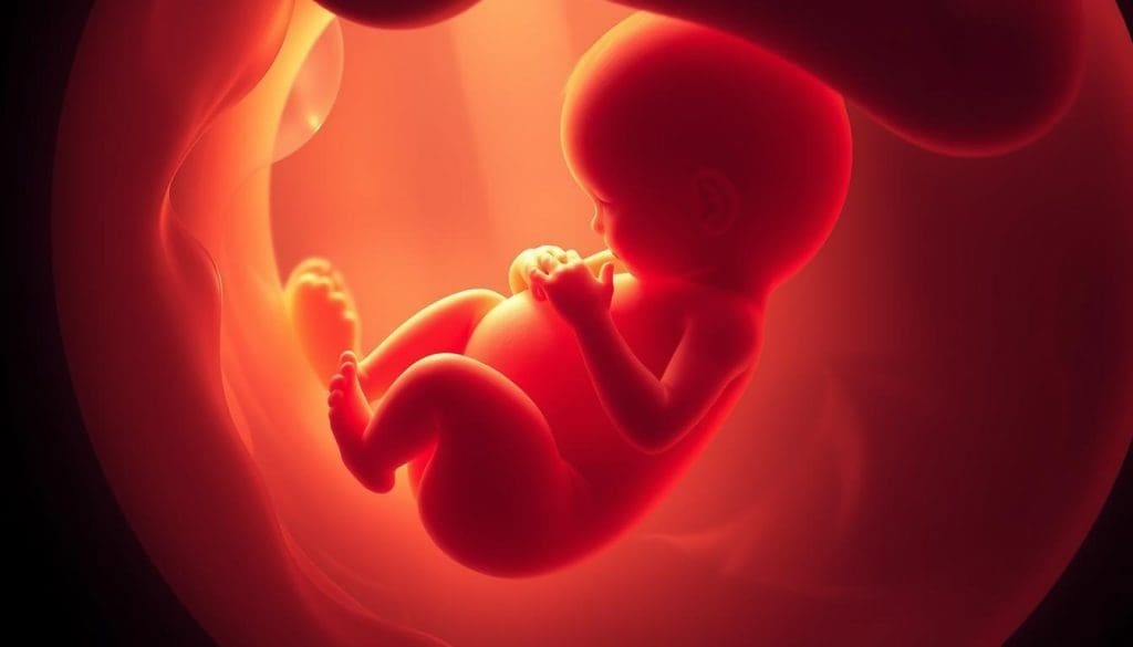 نمو الجنين بالشهر الثامن