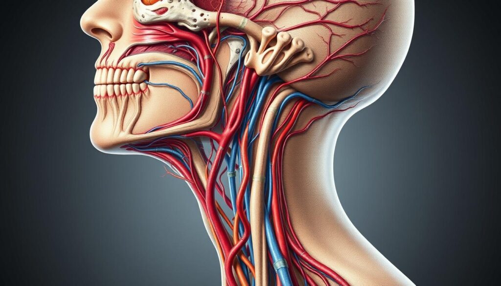 الأوعية الدموية في الرأس والعنق