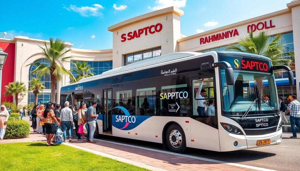 تجربة ركوب SAPTCO