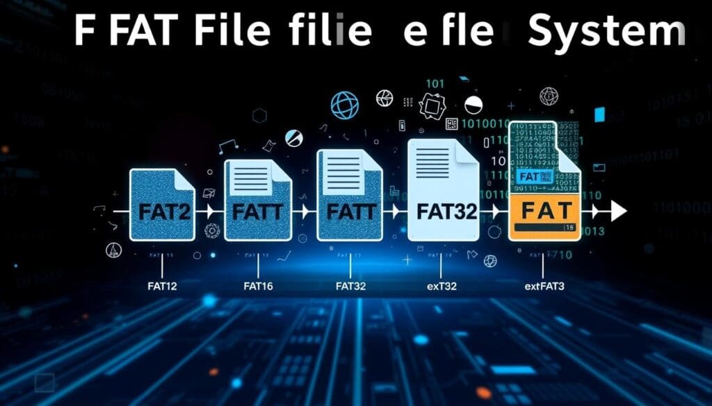 تطور نظام ملفات FAT