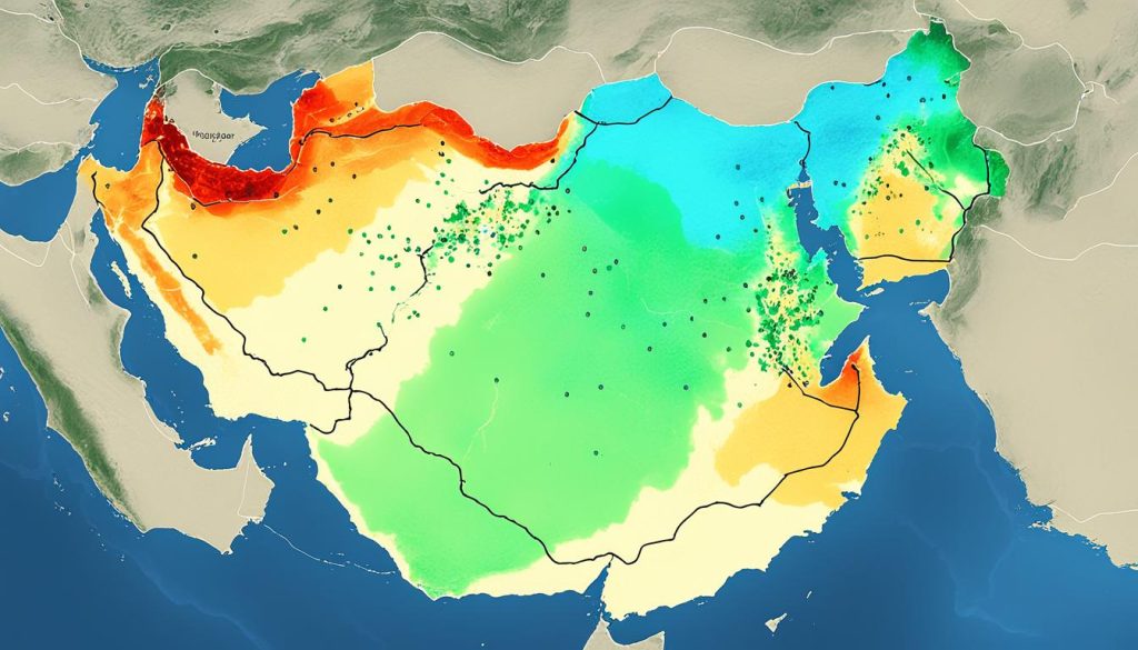 توزيع الحرّات البركانية في السعودية