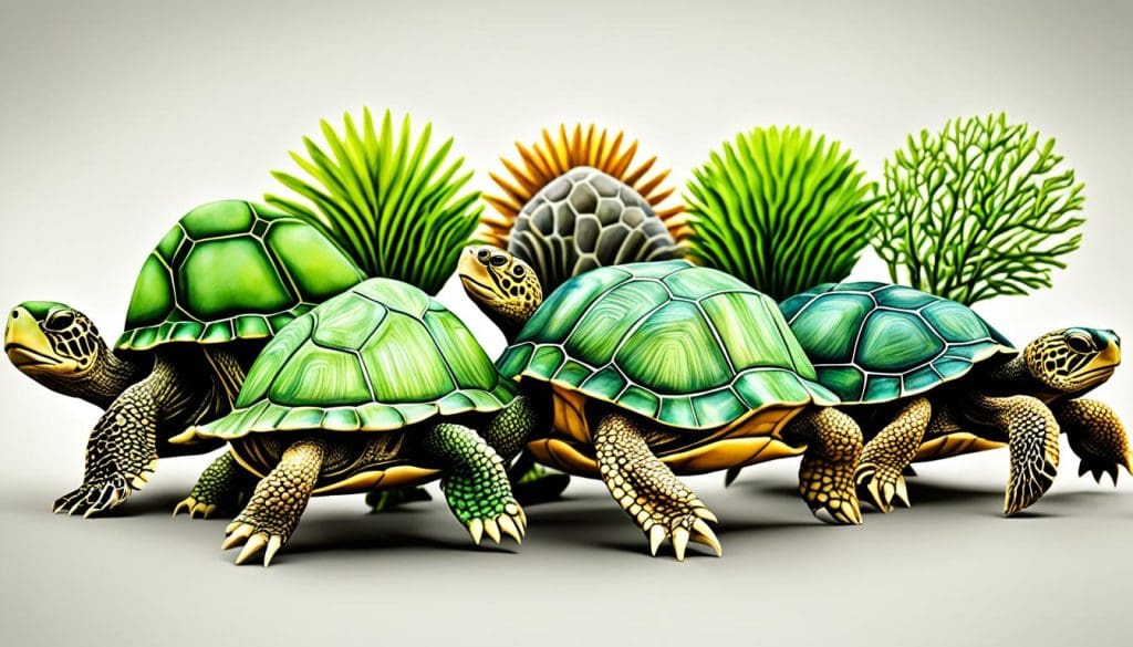 أنواع السلاحف أنواع السلاحف