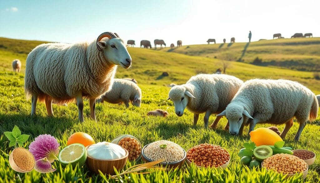أهمية التوازن الغذائي للأغنام أهمية التوازن الغذائي للأغنام