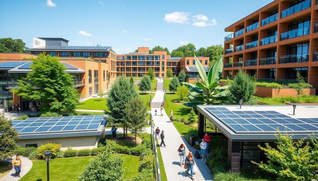 استدامة الحرم الجامعي استدامة الحرم الجامعي