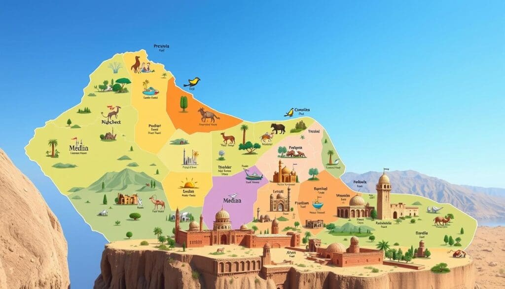 المحافظات في منطقة المدينة المنورة المحافظات في منطقة المدينة المنورة