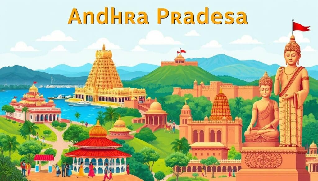 المعالم السياحية في أندرا براديش