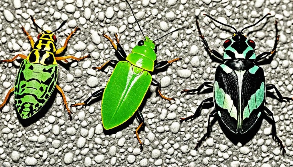 تركيب جسم الحشرات والزواحف