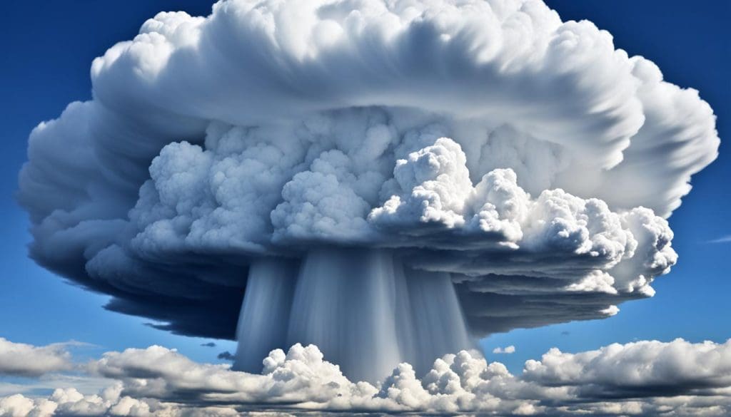 تشكل الغيوم الركامية تشكل الغيوم الركامية