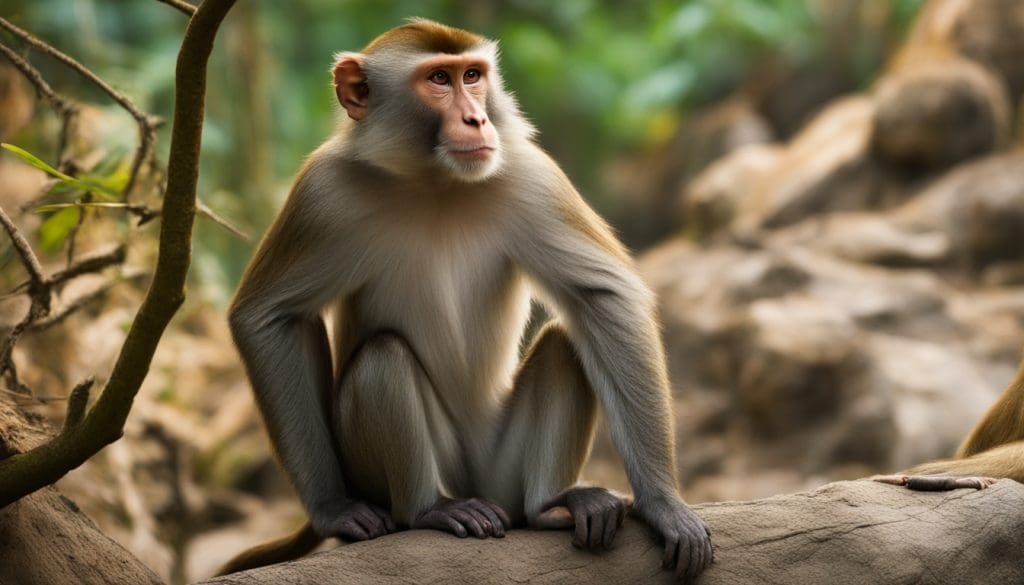 مظهر قرد المكاك