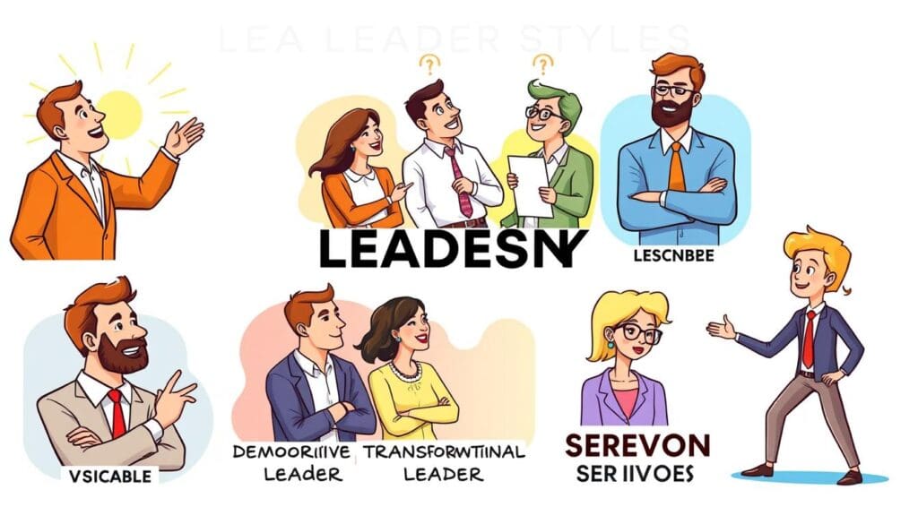 أنواع أساليب القيادة أنواع أساليب القيادة