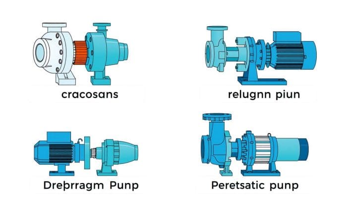 أنواع المضخات